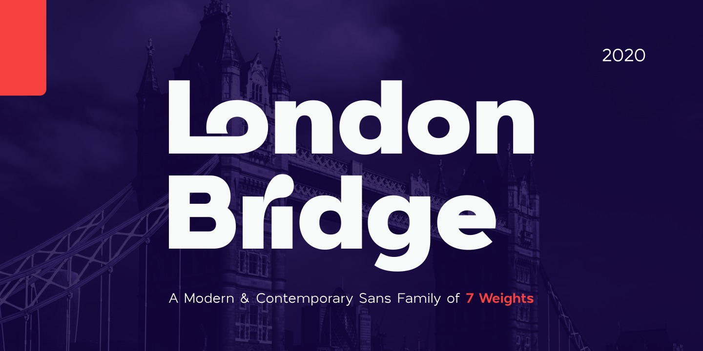 Шрифт London Bridge